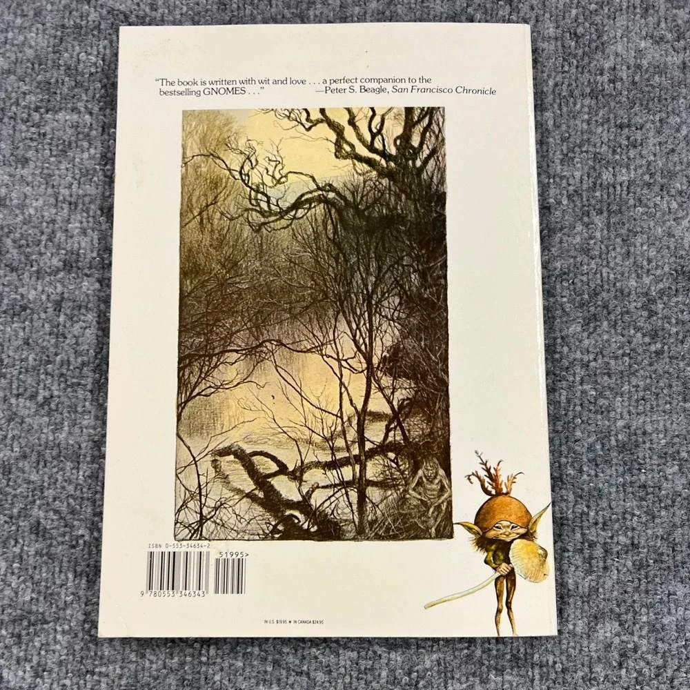 Harry N. Abrams Faeries Paper Back Book 1978 Brian Froud Alan Lee Fantasy Art
